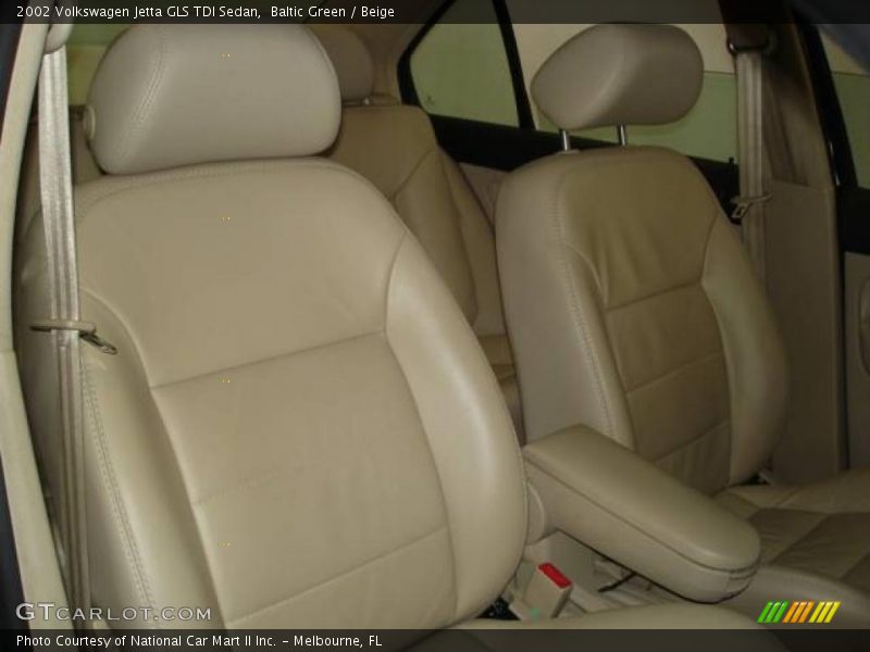 Baltic Green / Beige 2002 Volkswagen Jetta GLS TDI Sedan