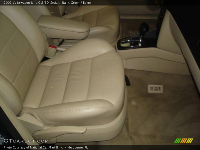 Baltic Green / Beige 2002 Volkswagen Jetta GLS TDI Sedan