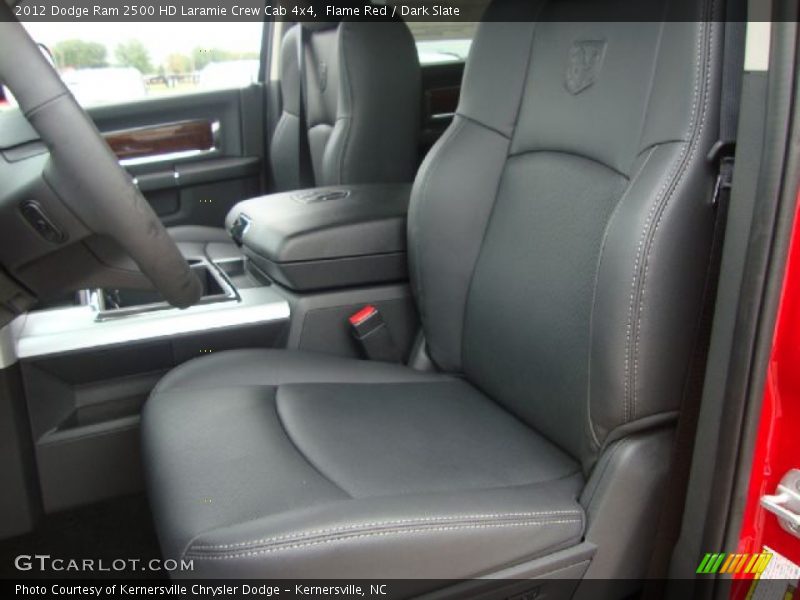  2012 Ram 2500 HD Laramie Crew Cab 4x4 Dark Slate Interior