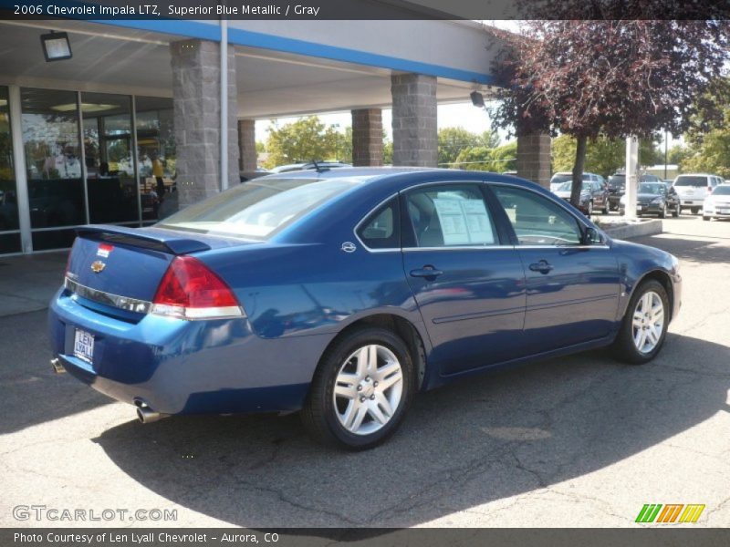 Superior Blue Metallic / Gray 2006 Chevrolet Impala LTZ