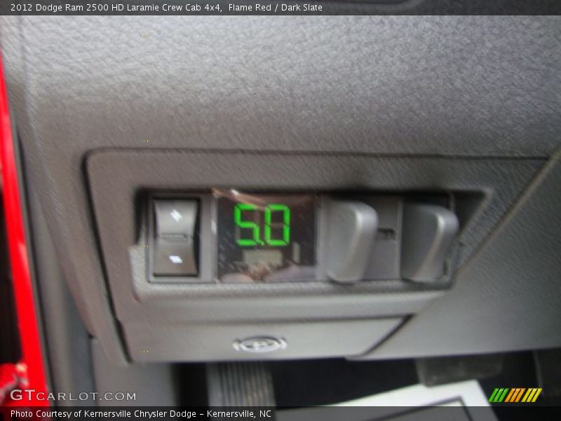 Flame Red / Dark Slate 2012 Dodge Ram 2500 HD Laramie Crew Cab 4x4