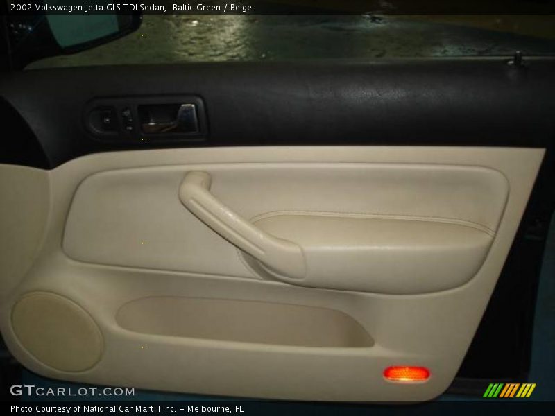 Baltic Green / Beige 2002 Volkswagen Jetta GLS TDI Sedan