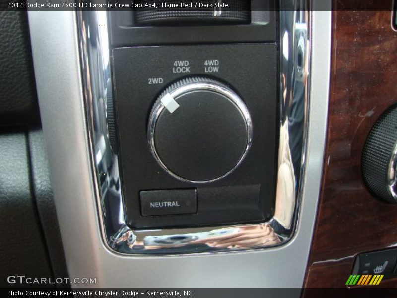 Controls of 2012 Ram 2500 HD Laramie Crew Cab 4x4