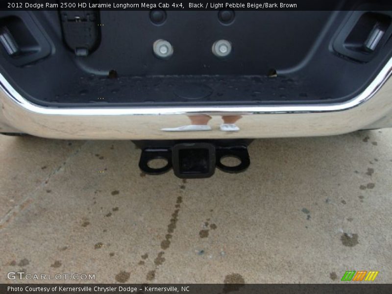 Black / Light Pebble Beige/Bark Brown 2012 Dodge Ram 2500 HD Laramie Longhorn Mega Cab 4x4