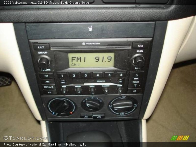 Baltic Green / Beige 2002 Volkswagen Jetta GLS TDI Sedan