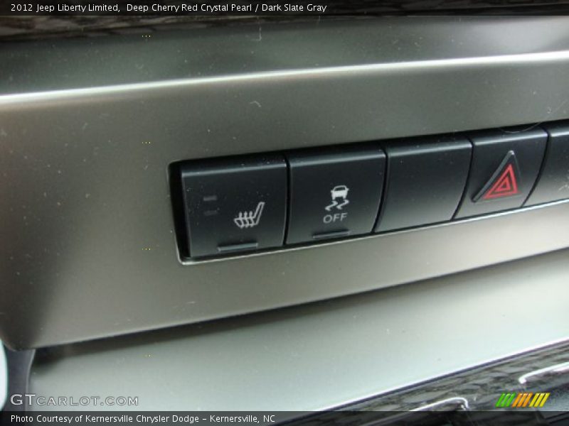 Deep Cherry Red Crystal Pearl / Dark Slate Gray 2012 Jeep Liberty Limited