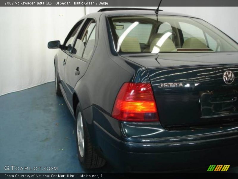 Baltic Green / Beige 2002 Volkswagen Jetta GLS TDI Sedan