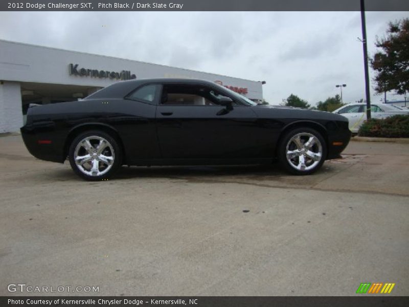 Pitch Black / Dark Slate Gray 2012 Dodge Challenger SXT
