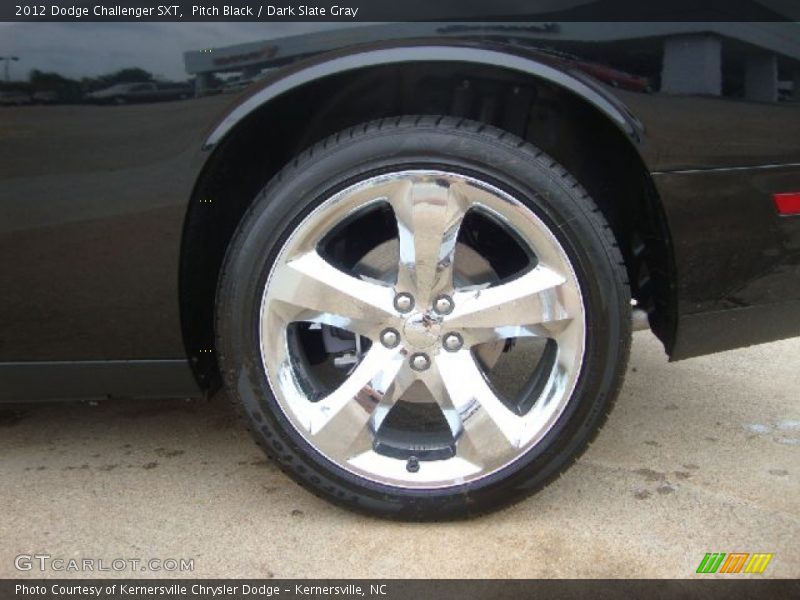 Pitch Black / Dark Slate Gray 2012 Dodge Challenger SXT