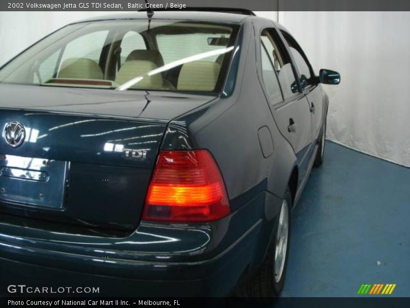 Baltic Green / Beige 2002 Volkswagen Jetta GLS TDI Sedan