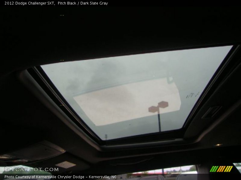 Pitch Black / Dark Slate Gray 2012 Dodge Challenger SXT