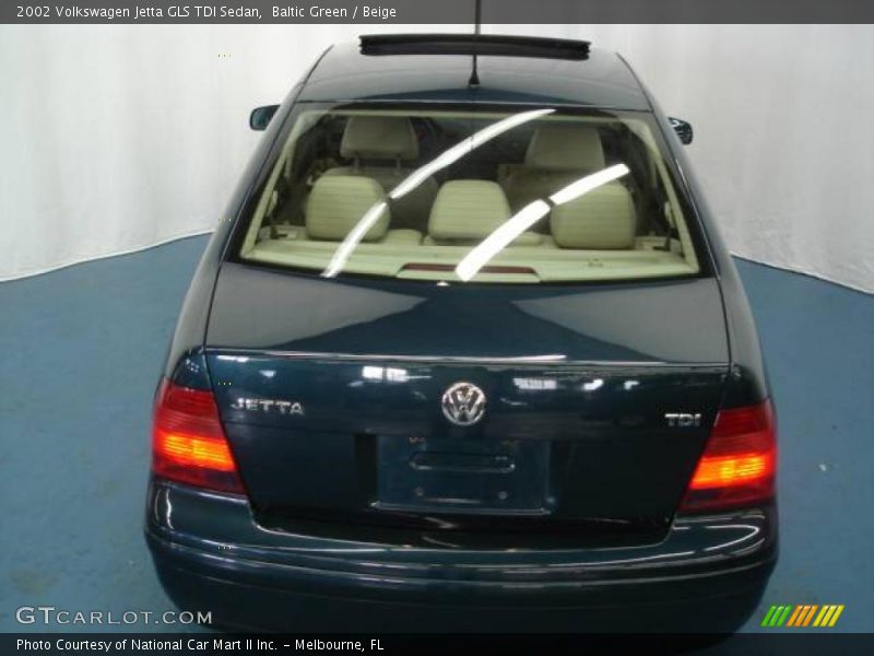 Baltic Green / Beige 2002 Volkswagen Jetta GLS TDI Sedan