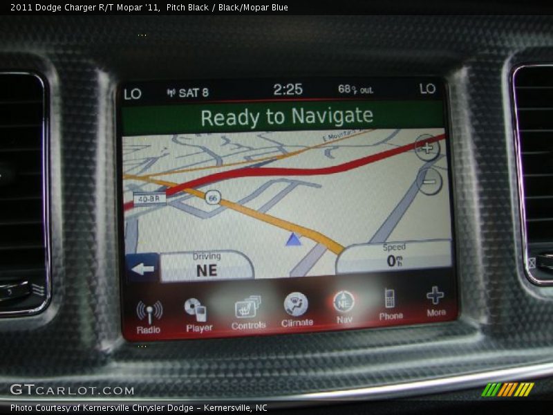 Navigation of 2011 Charger R/T Mopar '11
