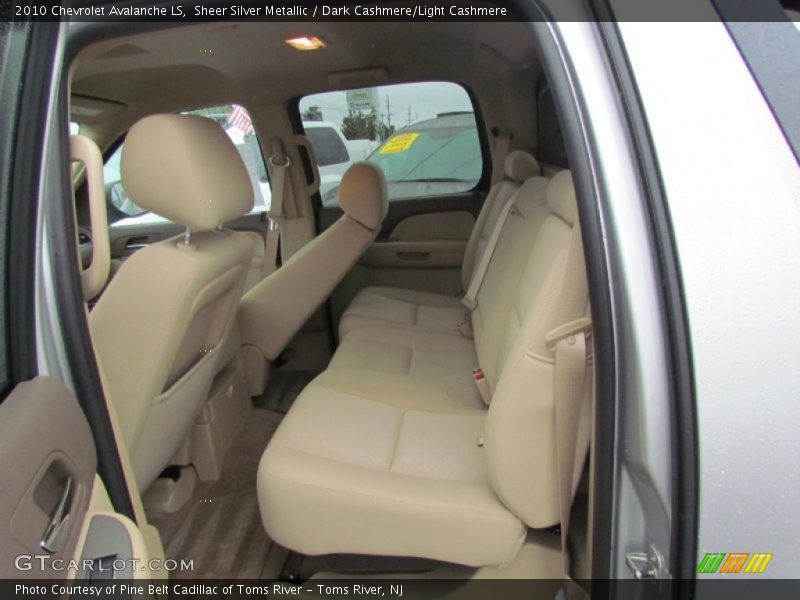 Sheer Silver Metallic / Dark Cashmere/Light Cashmere 2010 Chevrolet Avalanche LS