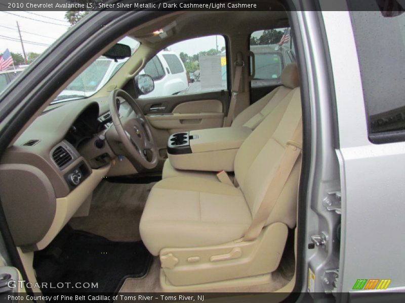 Sheer Silver Metallic / Dark Cashmere/Light Cashmere 2010 Chevrolet Avalanche LS