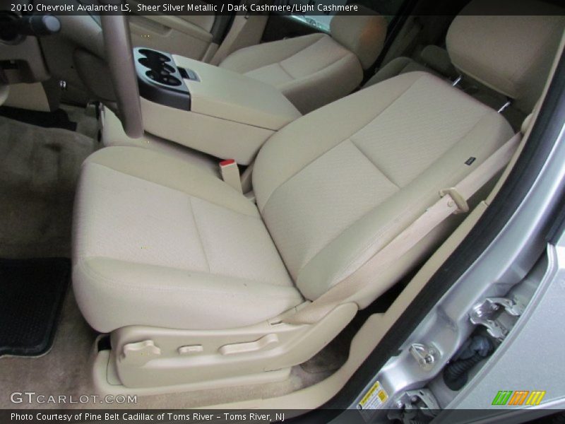 Sheer Silver Metallic / Dark Cashmere/Light Cashmere 2010 Chevrolet Avalanche LS