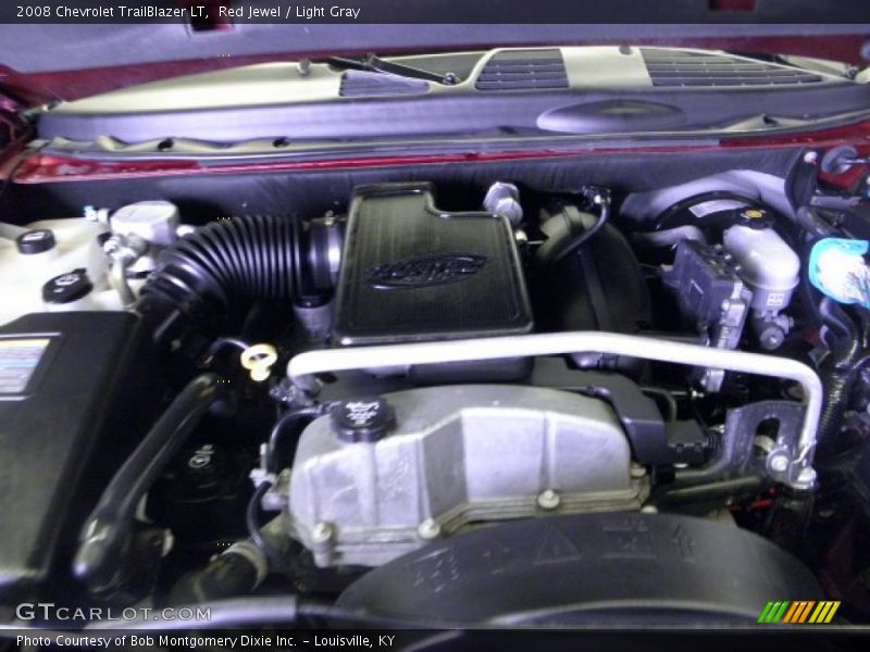Red Jewel / Light Gray 2008 Chevrolet TrailBlazer LT