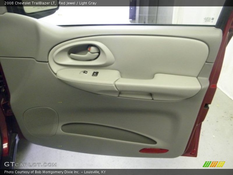 Red Jewel / Light Gray 2008 Chevrolet TrailBlazer LT