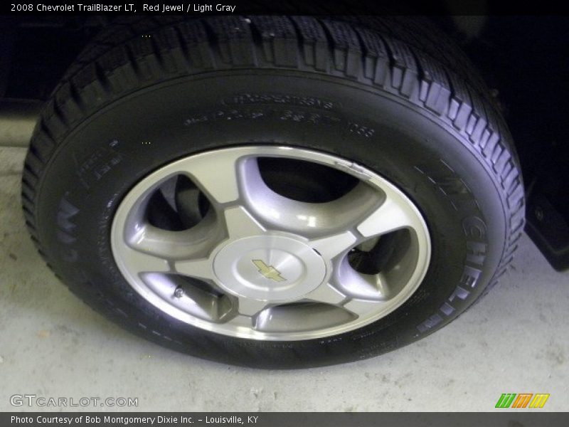 Red Jewel / Light Gray 2008 Chevrolet TrailBlazer LT
