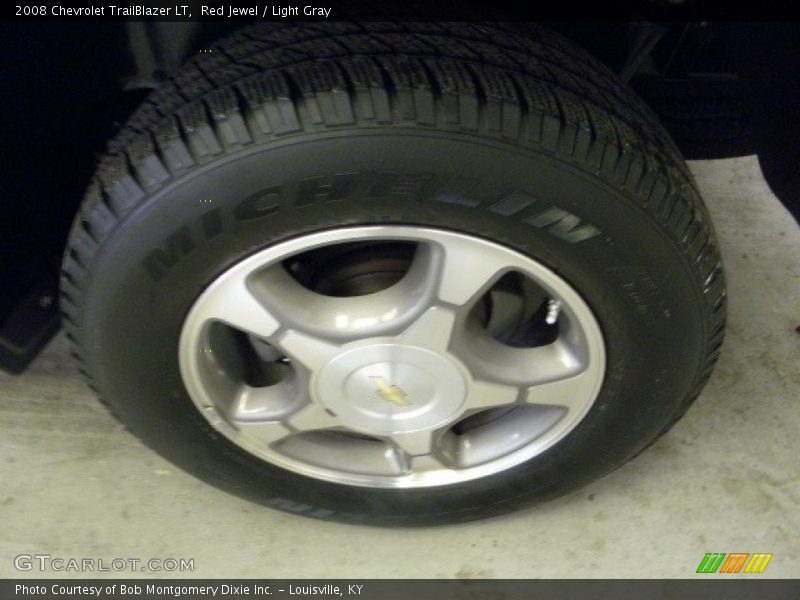Red Jewel / Light Gray 2008 Chevrolet TrailBlazer LT