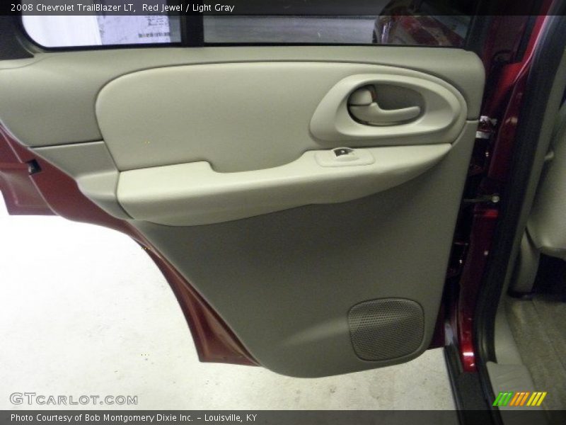 Red Jewel / Light Gray 2008 Chevrolet TrailBlazer LT