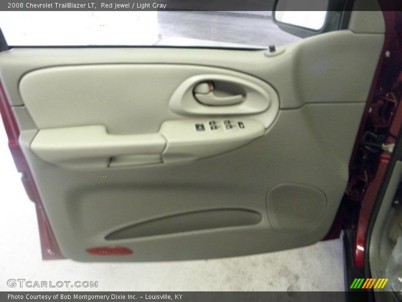 Red Jewel / Light Gray 2008 Chevrolet TrailBlazer LT