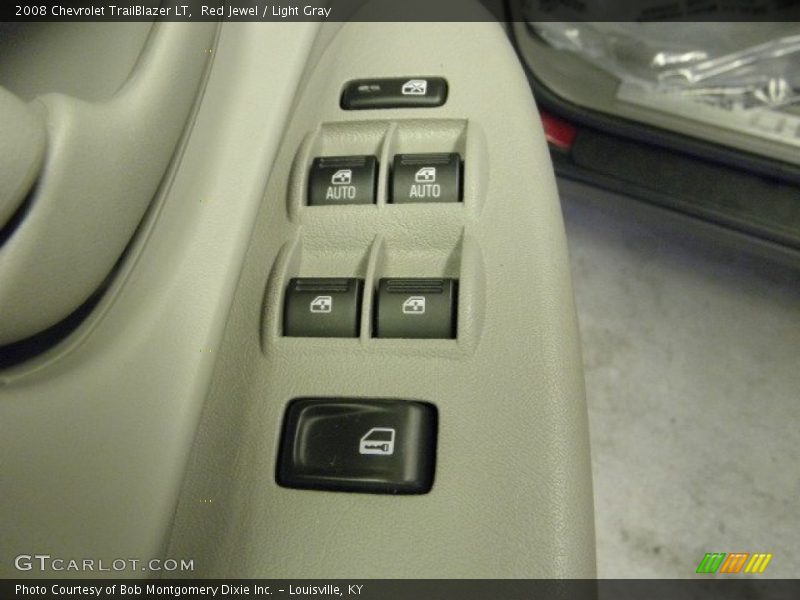 Red Jewel / Light Gray 2008 Chevrolet TrailBlazer LT
