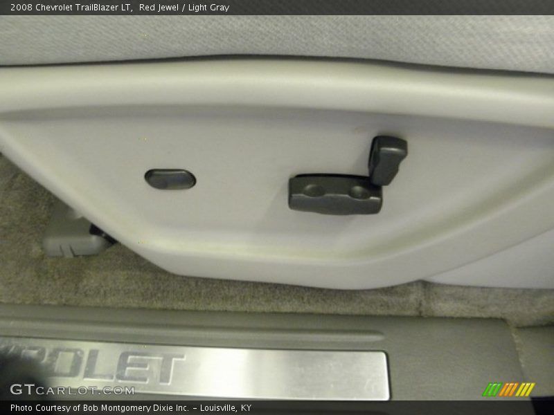 Red Jewel / Light Gray 2008 Chevrolet TrailBlazer LT