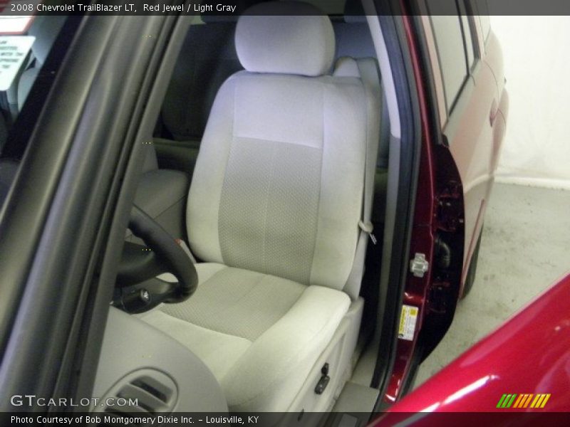 Red Jewel / Light Gray 2008 Chevrolet TrailBlazer LT