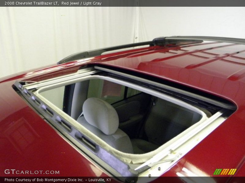 Red Jewel / Light Gray 2008 Chevrolet TrailBlazer LT