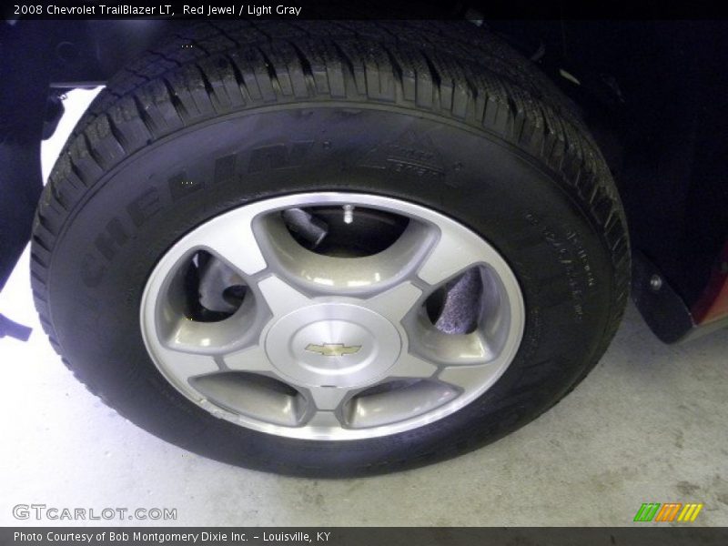 Red Jewel / Light Gray 2008 Chevrolet TrailBlazer LT