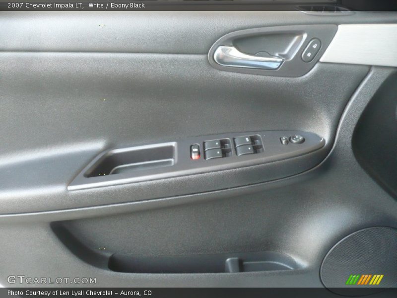 White / Ebony Black 2007 Chevrolet Impala LT