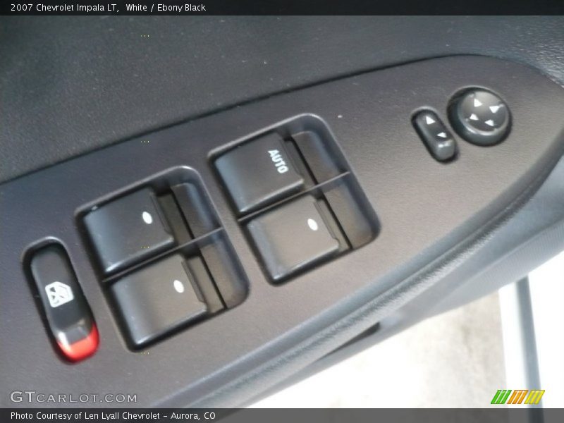 White / Ebony Black 2007 Chevrolet Impala LT