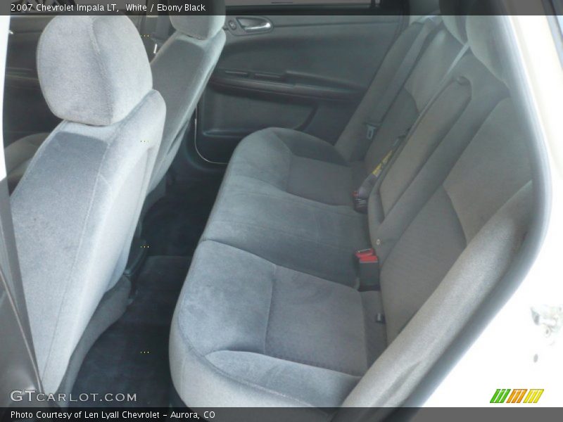 White / Ebony Black 2007 Chevrolet Impala LT