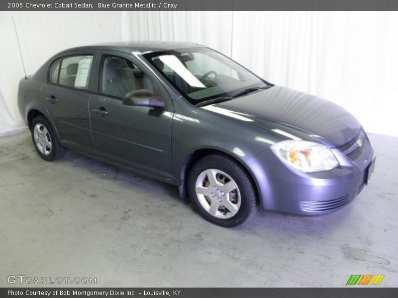 Blue Granite Metallic / Gray 2005 Chevrolet Cobalt Sedan