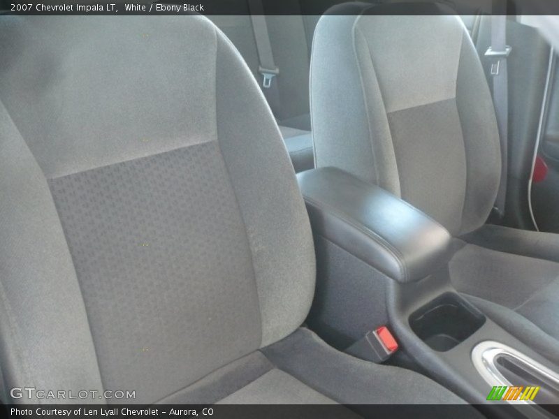 White / Ebony Black 2007 Chevrolet Impala LT