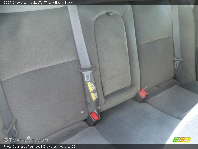 White / Ebony Black 2007 Chevrolet Impala LT