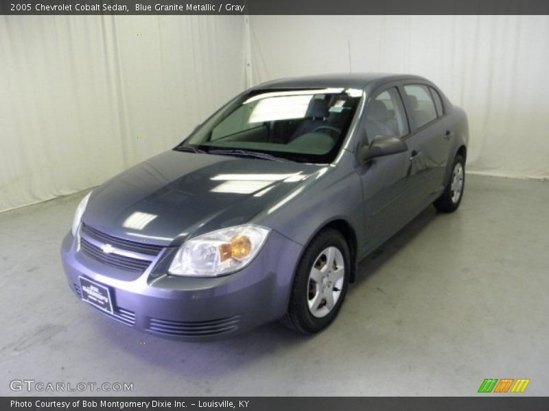 Blue Granite Metallic / Gray 2005 Chevrolet Cobalt Sedan