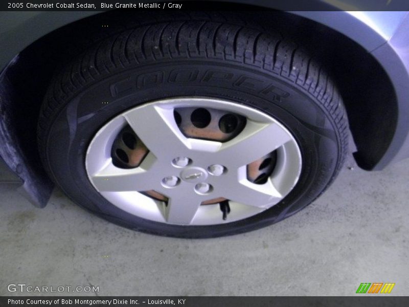 Blue Granite Metallic / Gray 2005 Chevrolet Cobalt Sedan