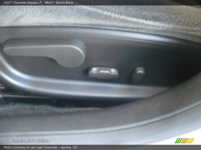 White / Ebony Black 2007 Chevrolet Impala LT