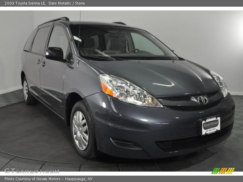 Slate Metallic / Stone 2009 Toyota Sienna LE