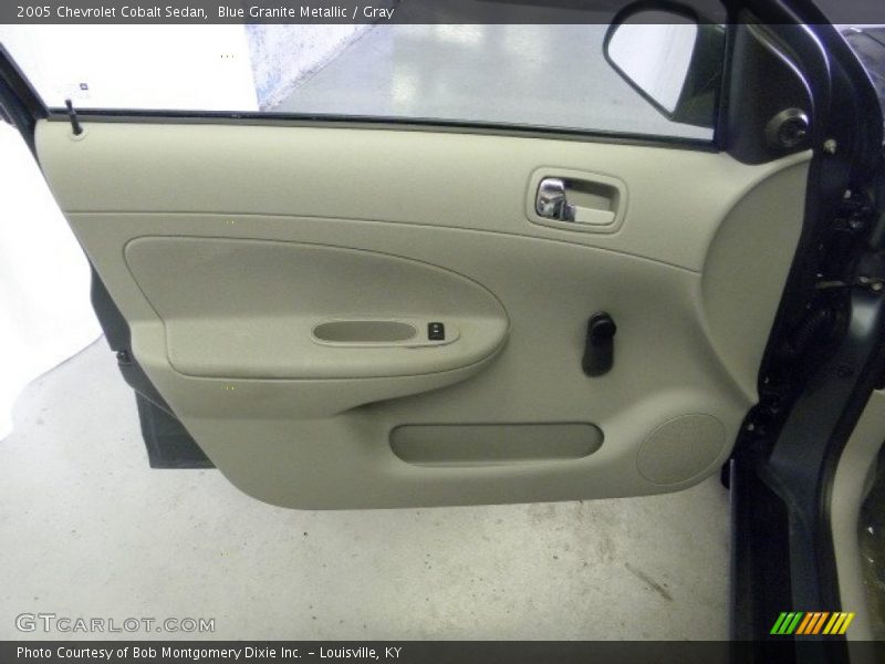 Blue Granite Metallic / Gray 2005 Chevrolet Cobalt Sedan