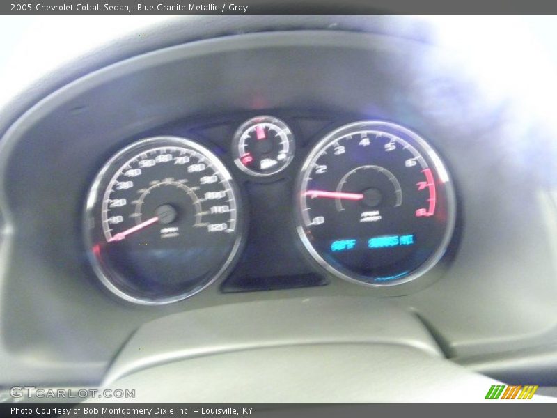 Blue Granite Metallic / Gray 2005 Chevrolet Cobalt Sedan