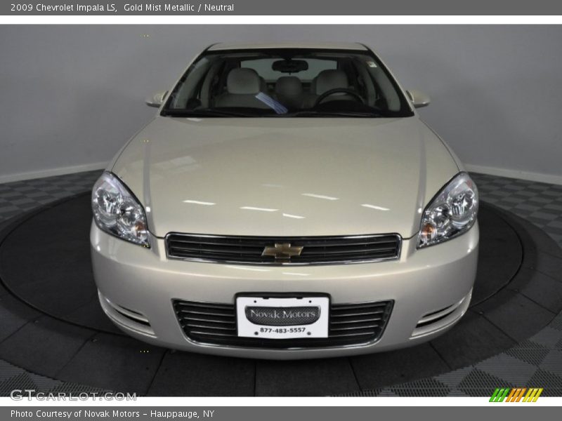 Gold Mist Metallic / Neutral 2009 Chevrolet Impala LS