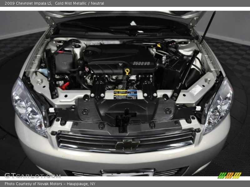 Gold Mist Metallic / Neutral 2009 Chevrolet Impala LS