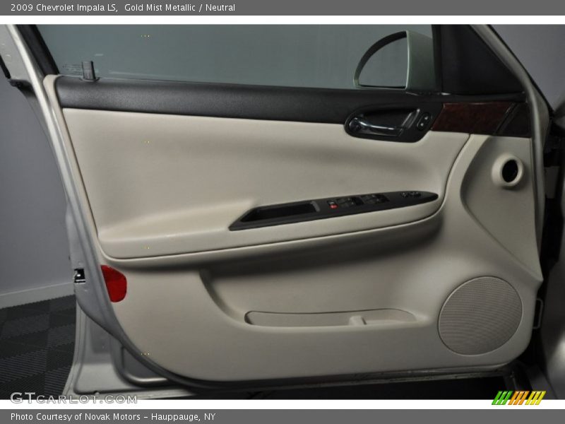 Gold Mist Metallic / Neutral 2009 Chevrolet Impala LS