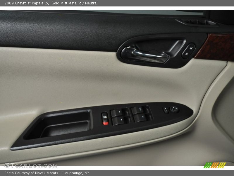 Gold Mist Metallic / Neutral 2009 Chevrolet Impala LS