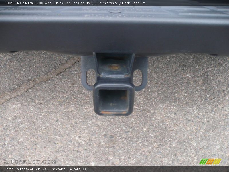 Summit White / Dark Titanium 2009 GMC Sierra 1500 Work Truck Regular Cab 4x4