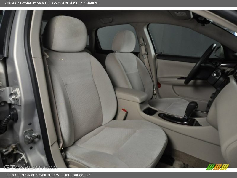 Gold Mist Metallic / Neutral 2009 Chevrolet Impala LS