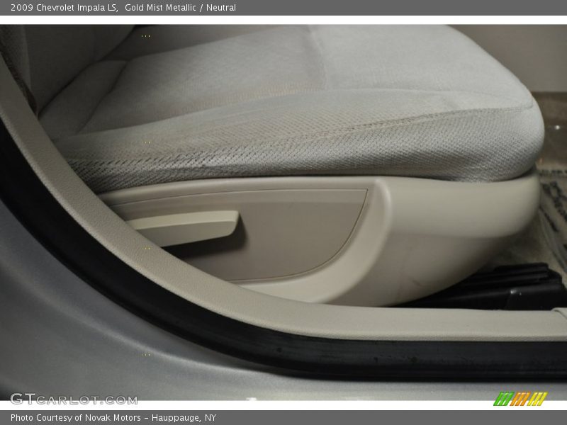 Gold Mist Metallic / Neutral 2009 Chevrolet Impala LS